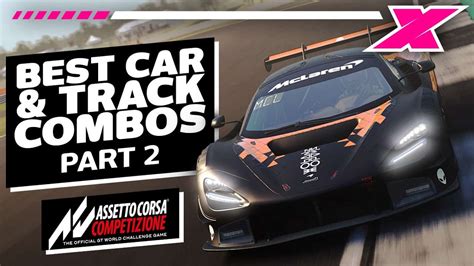 The Best Car And Track Combos In Assetto Corsa Competizione Traxion