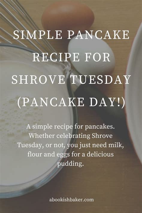 Simple Pancake Recipe For Shrove Tuesday Pancake Day — Helen Redfern Shrove Tuesday