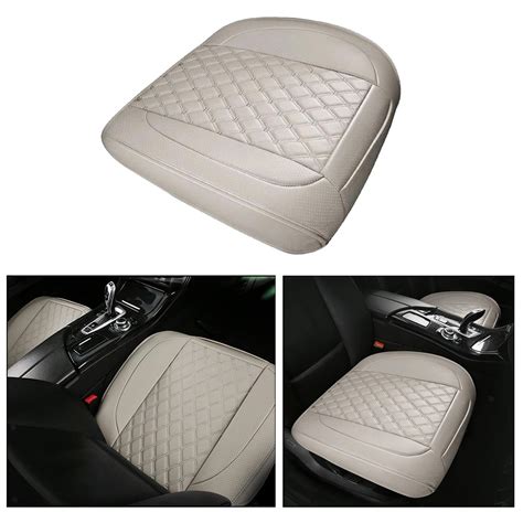 universal pu leather rear car seat bottom cover cushion pad soft material ebay