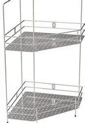 Stainless Steel Ss Double Corner Rack At Rs Piece S In Rajkot Id