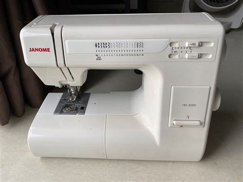 Sewing Machine Janome Hd 3000 Hobbies And Toys Stationery And Craft