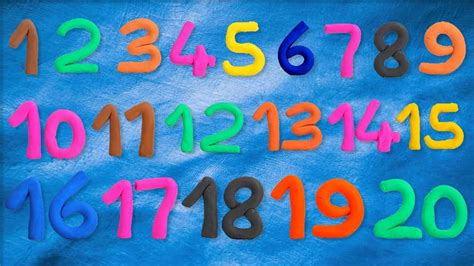 Counting Numbers 1 20 · Learn Numbers From 1 To 20 For Kindergarten