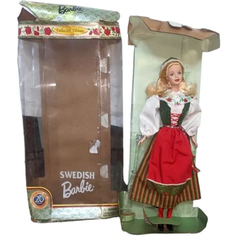 swedish barbie dolls of the world collector edition doll mattel 24672 1999 12 98 picclick