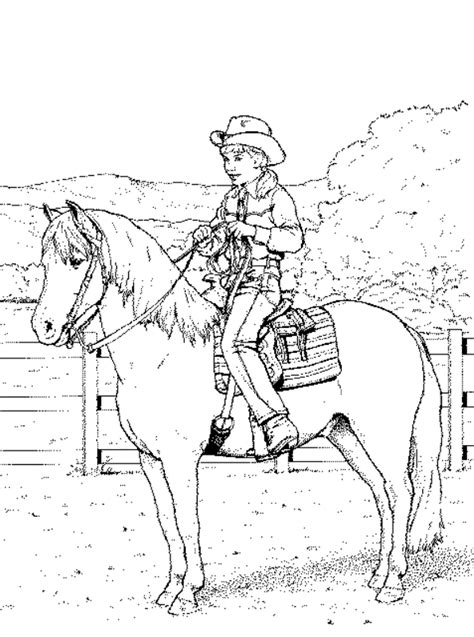 Kids N 63 Coloring Pages Of Horses