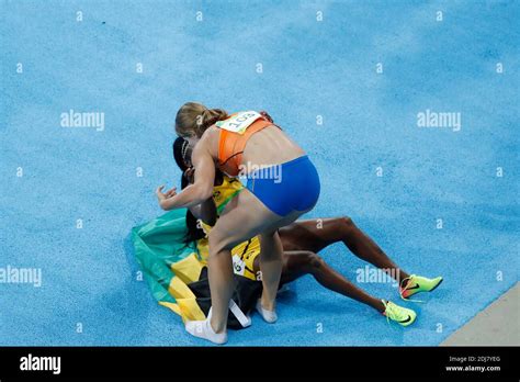 Jamaicas Elaine Thompson Won The Gold Medal In The 200m Women Final Event With Nederlands