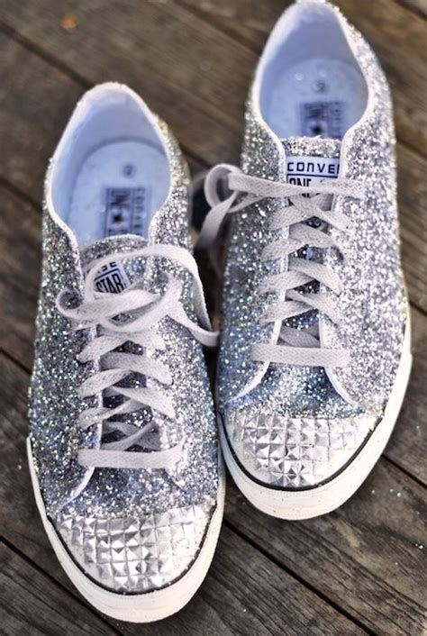 Glitter Converse With Images Diy Sneakers Glitter Sneakers