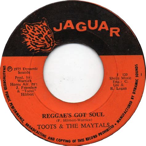 Toots And The Maytals Reggaes Got Soul Releases Discogs