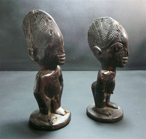 Superb Pair Of Very Old Yoruba Ere Ibedji Twin Figurines Catawiki