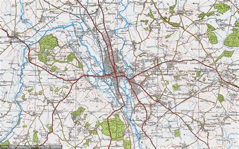 Old Maps Of Oxford Oxfordshire Francis Frith