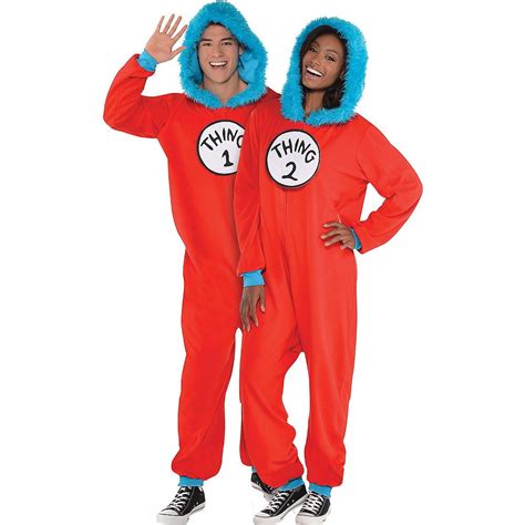 √ Thing 1 And Thing 2 Couple Costumes