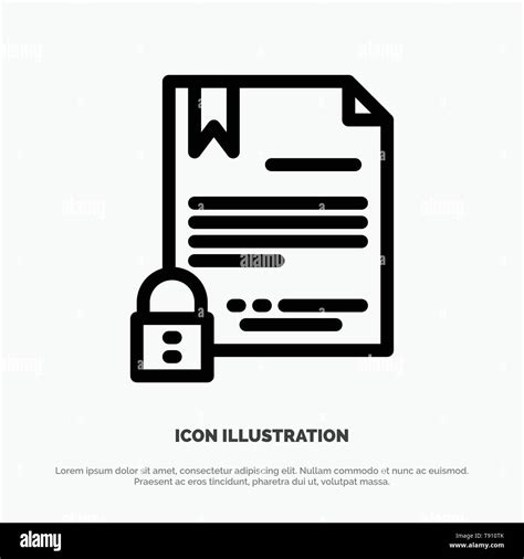 Digital Signature Icon Stock Vector Images Alamy