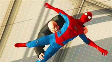 Spider Man Ps4 Kingpin Boss Fight 1 Youtube