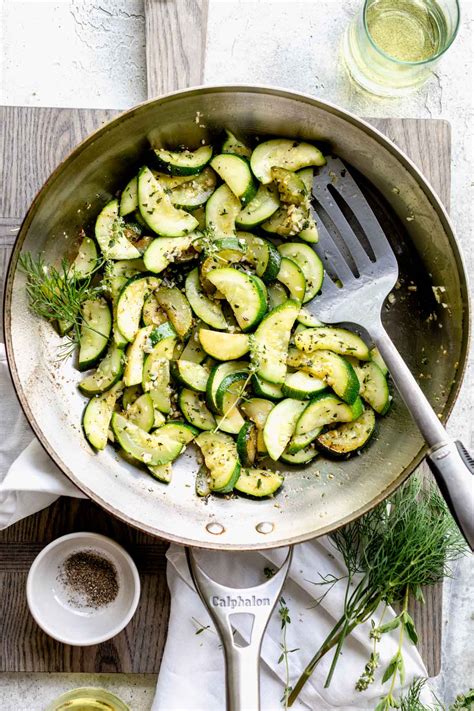 Easy Sauteed Zucchini Healthy Seasonal Recipes