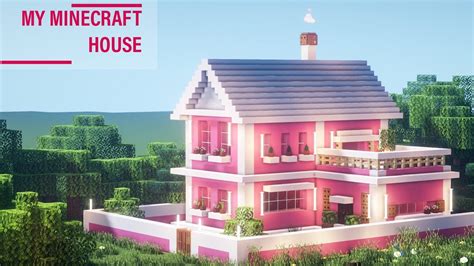 Minecraft How To Build A Lovely Pink House Super Simple 80 Motgame