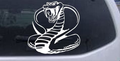 King Cobra Decal Car Or Truck Window Laptop Decal Sticker Snake Serpent