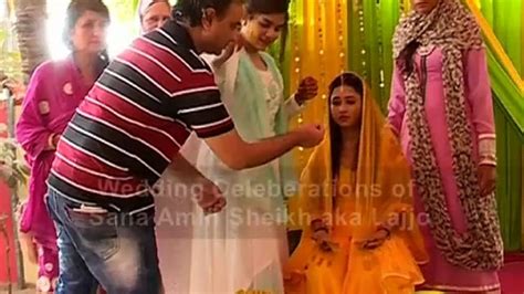 sana amin sheikh and aijaz sheikh wedding photos