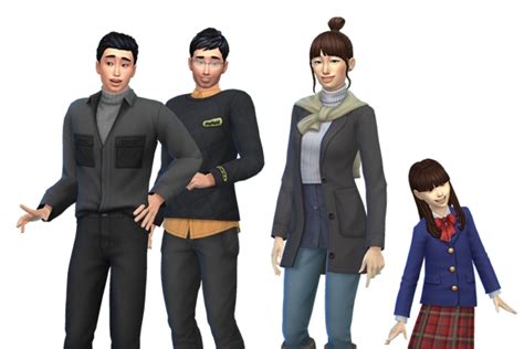 Townie Remakes Snowy Escape Ongoing Downloads Cas Sims Loverslab