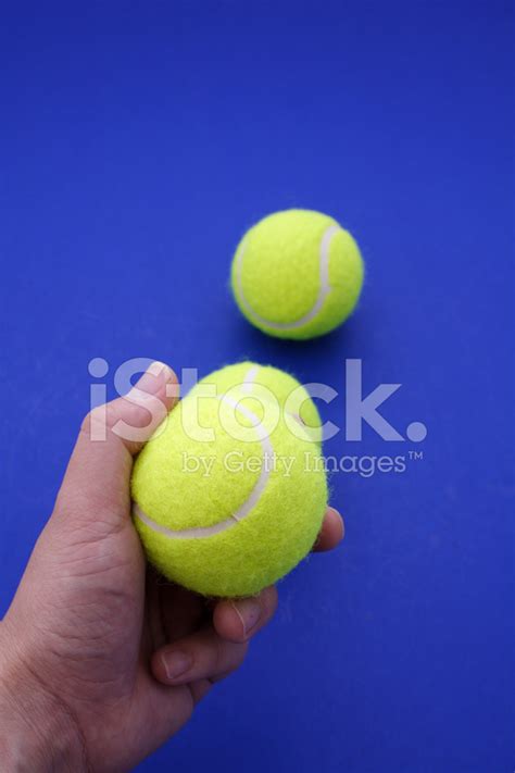Hand Holding Tennis Ball Stock Photo Royalty Free Freeimages