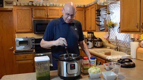 In your instant pot, use the saute setting to cook the bacon until almost crispy; Cabbage Soup Instant Pot - YouTube