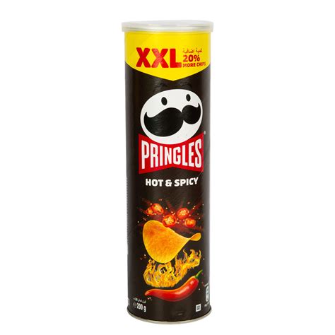 Pringles Xxl Hot And Spicy Chips 200g Online At Best Price Potato