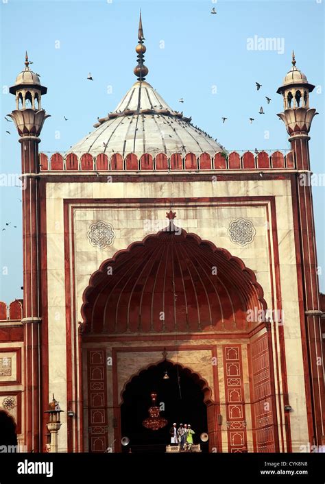 Jama Masjid Mosquejama Masjidplace Of Worshipislamindian Culture