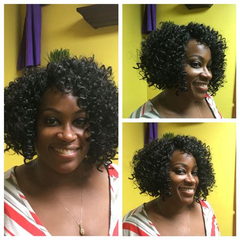 Outre X Pression Bohemian Curl Crochet Natural Hair Stylists Glory