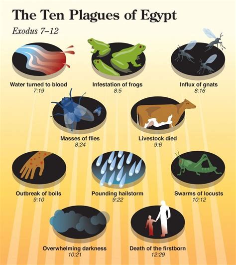 The Ten Plagues Of Egypt Bible Study Bible Knowledge Quick View Bible