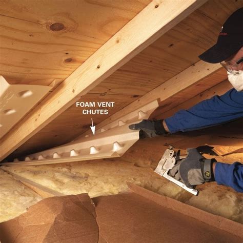 Saving Energy Blown In Insulation In The Attic Project Diy The