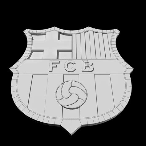 Fc Barcelona Logo 3d Models In Sports Equipment 3dexport
