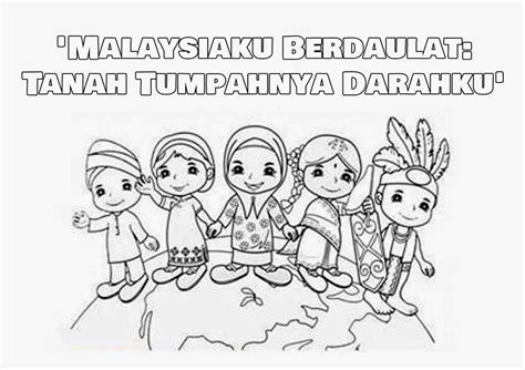 Proklamasi kemerdekaan indonesia dilaksanakan pada hari jumat, 17 agustus 1945 tahun masehi, atau tanggal 17 agustus 2605 menurut tahun jepang, yang dibacakan oleh soekarno dengan. Hari Kemerdekaan Malaysia - Free Colouring Pages