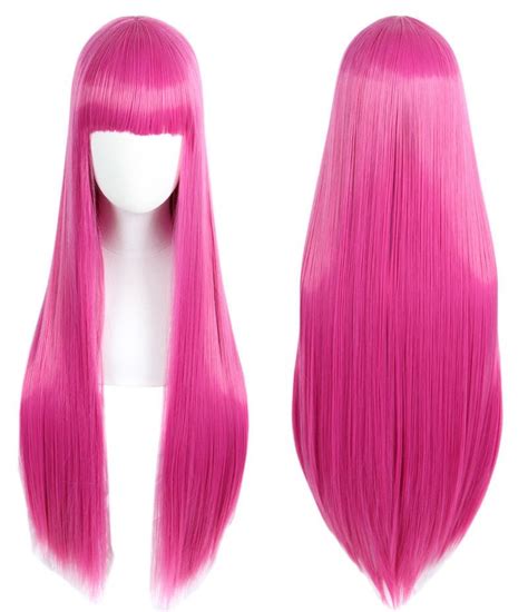 Details About Princess Bubblegum Wig Adventure Time Hot Pink Long