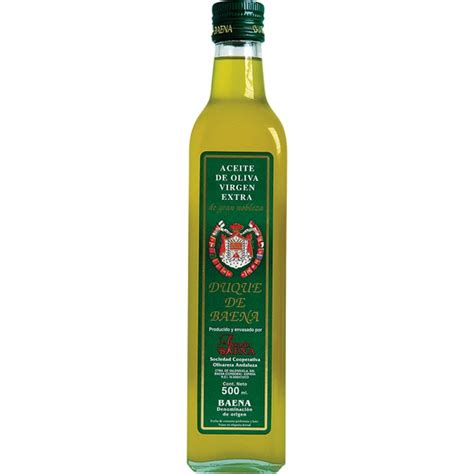 comprar aceite de oliva virgen extra dop baena botella 500 ml · duque de baena · supermercado el