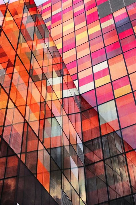 Red Glass Building Stock Image Image Of Composition 11417691