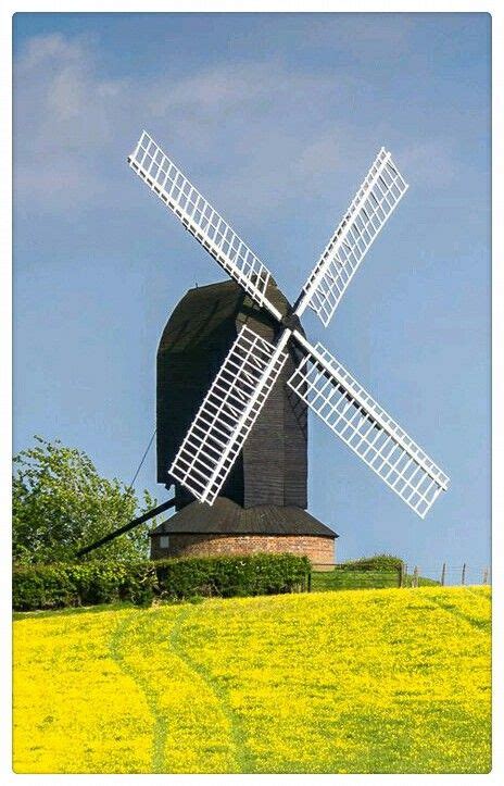 Post Mill Rolvenden Kent Among The Oldest Windmills In England Old