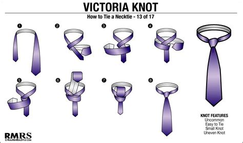 How To Tie The Victoria Knot Neck Tie Knots Different Tie Knots Tie
