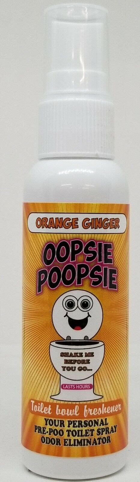 Oopsie Poopsie Toilet Bowl Freshener Pre Poop Odor Eliminator 2oz Lemon