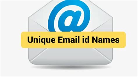 201 Best Cool Professional And Unique Email Id Names