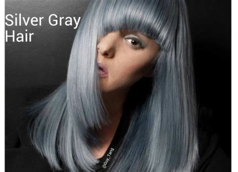 Granny Hair Silver Slate Gray Make Over Hair Inspiration Color Hair