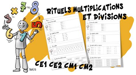 TOP14+ Exercices Division Cm1 Images - Jesuscourse