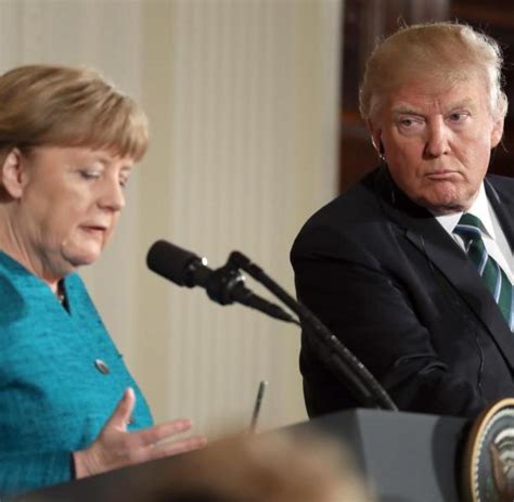 Medien Lob Für Merkel Nach Antrittsbesuch Bei Trump Welt