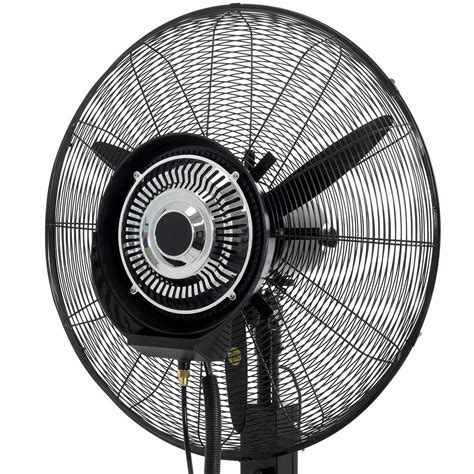 Commercial 26 High Velocity Outdoor Indoor Mist Fan Black Industrial