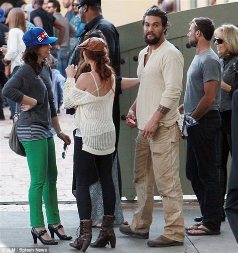 Game Of Thrones Star Jason Momoa With Ex Fiancee Simmone Jade