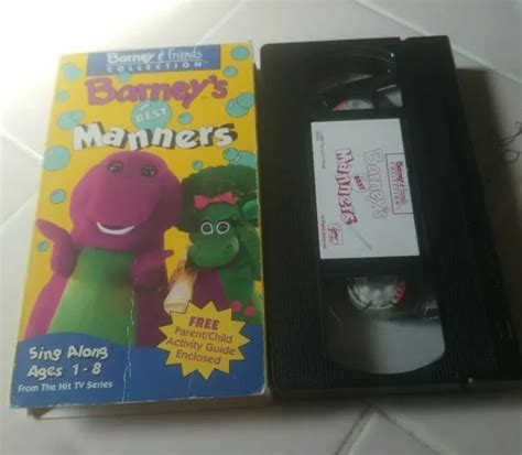 Barney S Best Manners Vhs Video Tape Barney Friends Collection The Best Porn Website