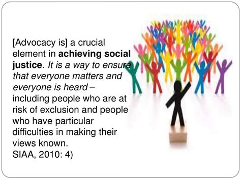 Why Social Advocacy