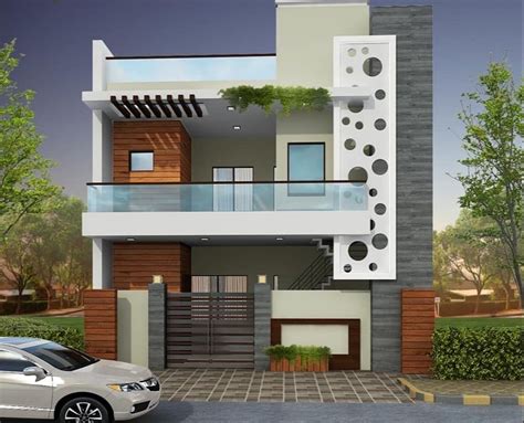 20 60 House Elevation Bangalore Elevations Facade Designed Valuation
