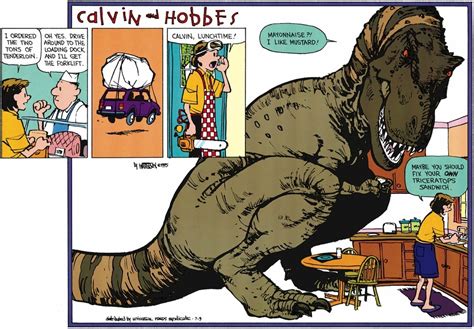 Dig Into These 30 Calvin And Hobbes Comics On Dinosaur Day Gocomics