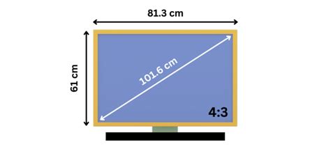 40 Inch Tv Dimensions Tv Size Guide