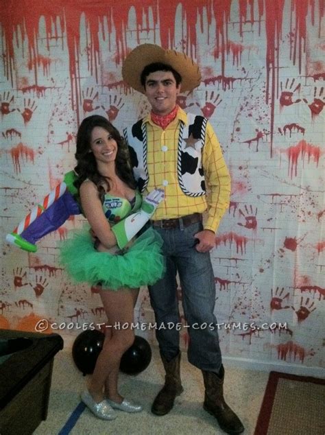 Homemade Couple Costume Sexy Buzz Lightyear And Woody