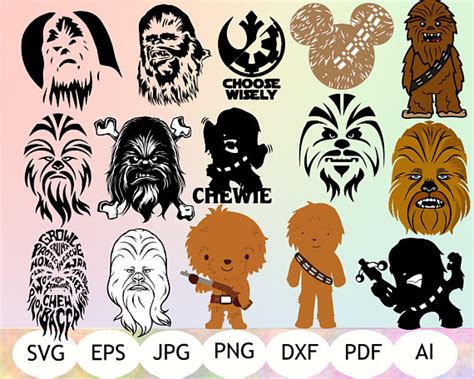 Chewbacca clipart file, Chewbacca file Transparent FREE for download on