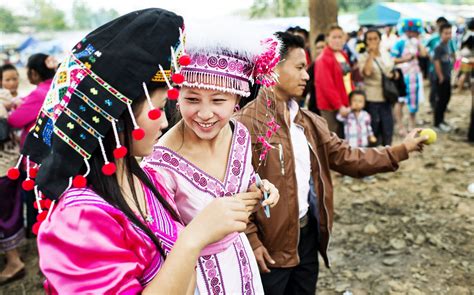 Celebrations During Hmong New Year In Laos Fashion Celebrities Laos